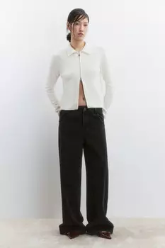 Джинсы baggy fit со средней посадкой