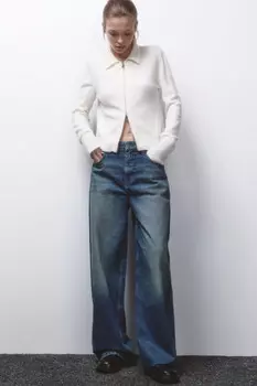 Джинсы baggy fit со средней посадкой