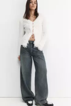 Джинсы baggy fit со средней посадкой