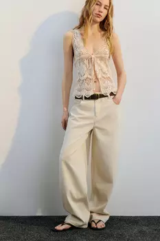 Джинсы baggy fit со средней посадкой