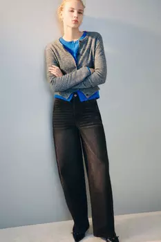 Джинсы baggy fit со средней посадкой