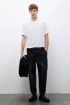 Джинсы baggy fit зауженные