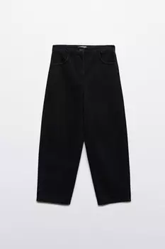 Джинсы barrel fit с высокой посадкой