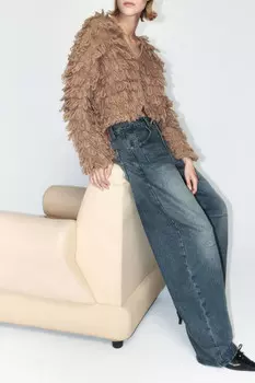 Джинсы barrel fit со средней посадкой