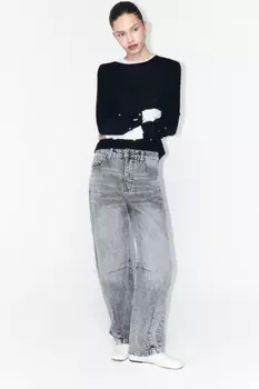 Джинсы barrel fit со средней посадкой