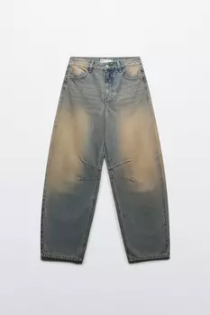 Джинсы barrel fit со средней посадкой