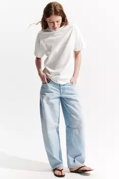 Джинсы barrel fit со средней посадкой