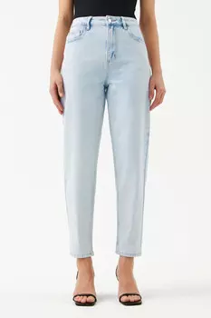 джинсы базовые mom-fit