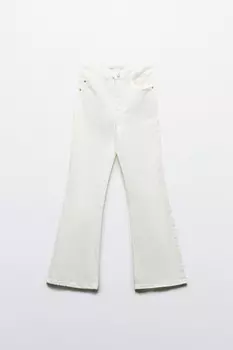 Джинсы клеш с высокой посадкой