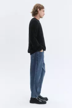 Джинсы loose fit со средней посадкой