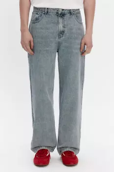 Джинсы loose fit свободные со средней посадкой