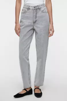 Джинсы MOM базовые с высокой посадкой