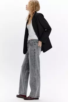 Джинсы прямые со средней посадкой