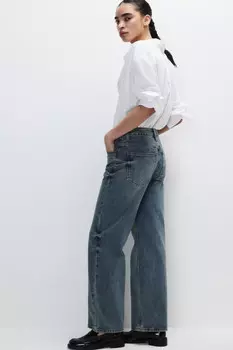 Джинсы прямые со средней посадкой