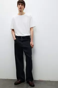 Джинсы широкие базовые