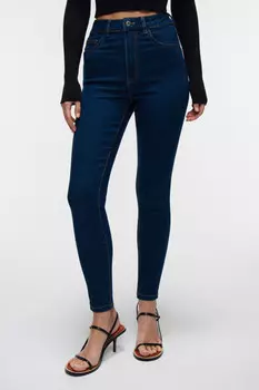 Джинсы skinny базовые с имитацией карманов
