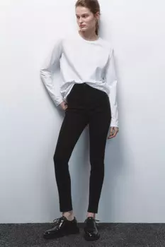 Джинсы skinny fit с высокой посадкой