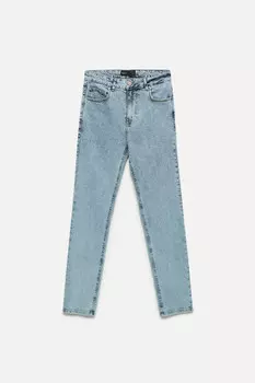 Джинсы skinny облегающие со средней посадкой