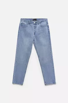 Джинсы slim зауженные со средней посадкой