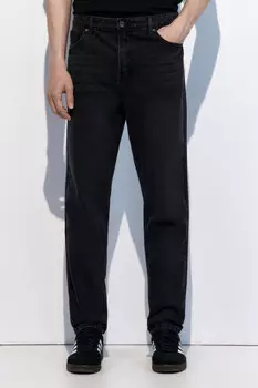 Джинсы tapered зауженные базовые