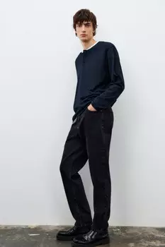 Джинсы зауженные базовые