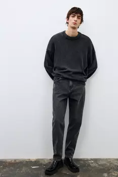 Джинсы зауженные базовые