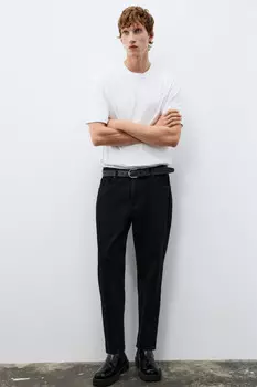 Джинсы зауженные классические