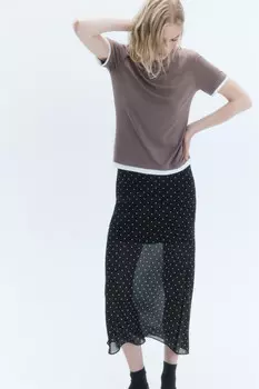 Футболка бамбуковая с имитацией второго слоя