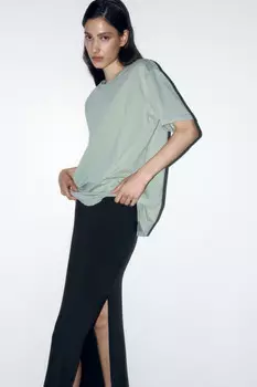 Футболка базовая из хлопкового футера