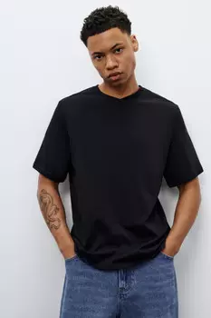 Футболка базовая с V-вырезом