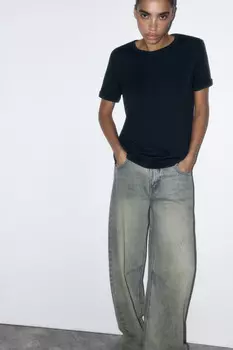 Футболка boxy fit базовая из хлопка