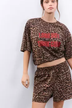 Футболка домашняя с принтом