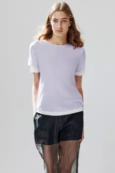 Футболка двуслойная с сеткой