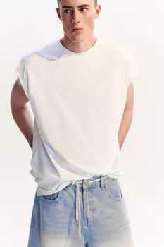 Футболка хлопковая без рукавов