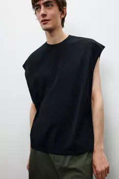 Футболка хлопковая без рукавов