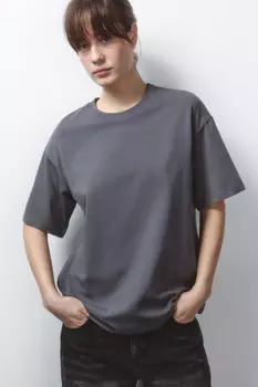 Футболка хлопковая из плотного трикотажа