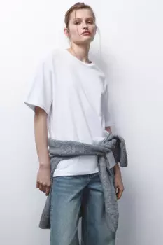 Футболка хлопковая из плотного трикотажа