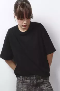 Футболка хлопковая из плотного трикотажа