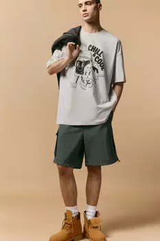 Футболка хлопковая с принтом