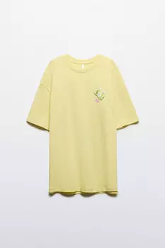 Футболка хлопковая с принтом