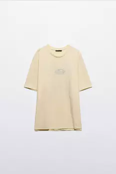 Футболка хлопковая с принтом