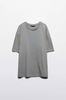 Футболка хлопковая с принтом