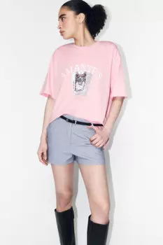 Футболка хлопковая с принтом в стиле таро