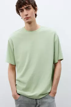 Футболка из фактурной ткани