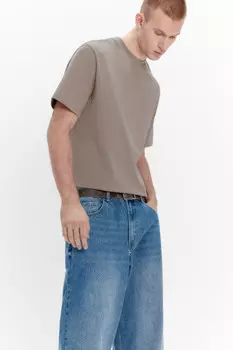 Футболка oversize базовая из хлопка