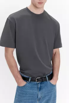 Футболка oversize базовая из хлопка