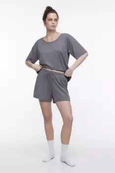 Футболка oversize домашняя трикотажная
