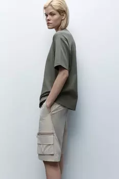 Футболка oversize хлопковая базовая