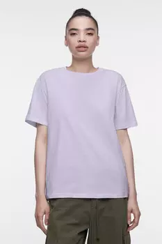 Футболка oversize хлопковая однотонная