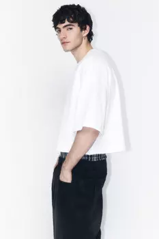 Футболка oversize из плотного хлопка